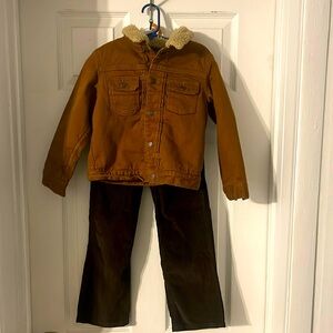 GAP kids pants and jacket set